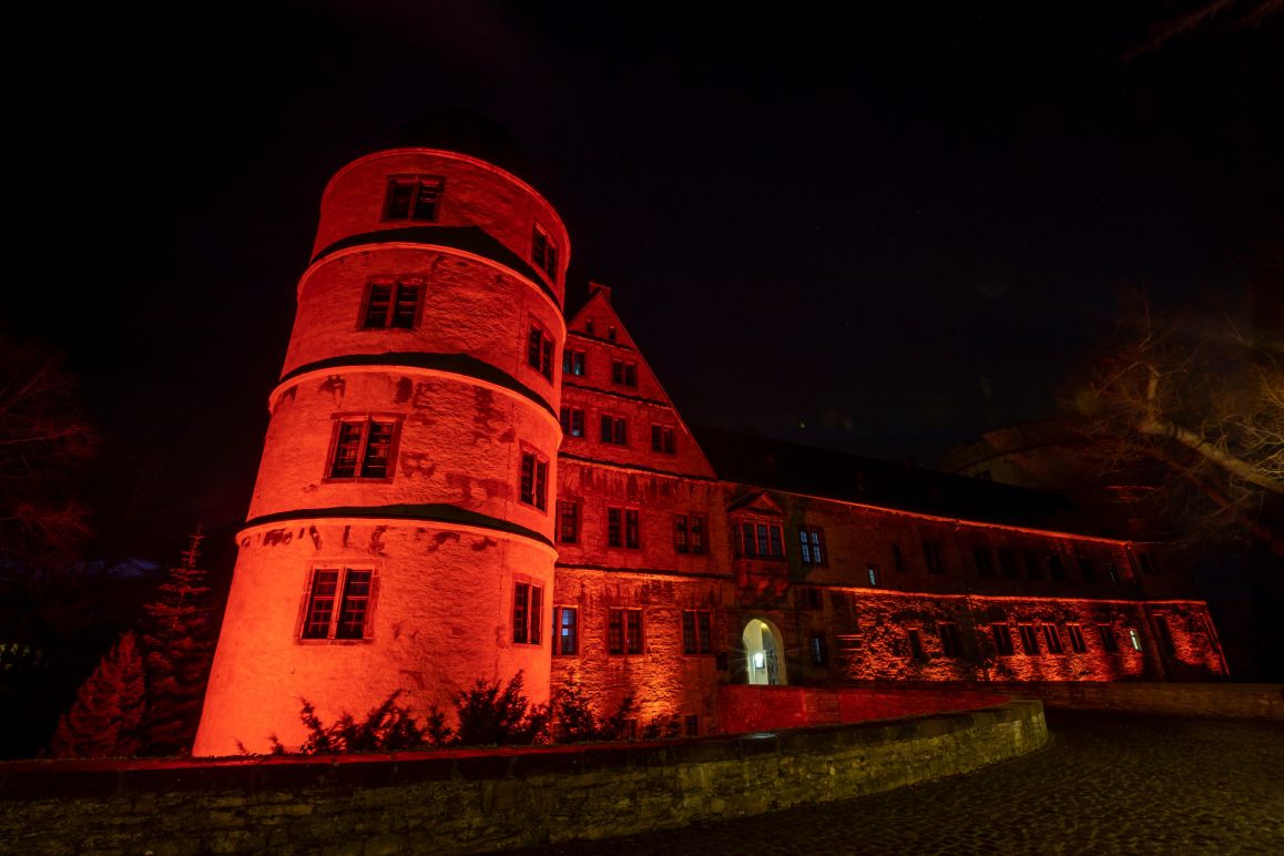 Wewelsburg illuminiert